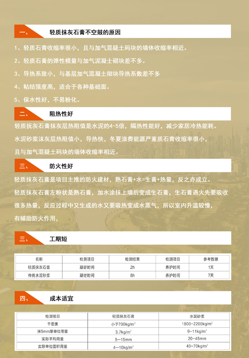 泰安轻质抹灰石膏